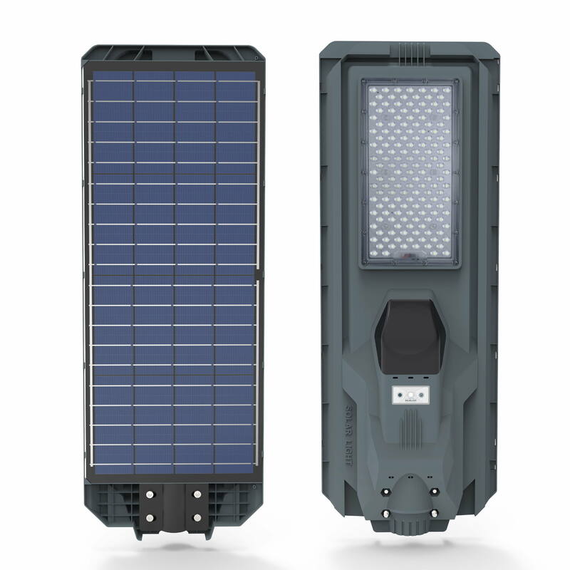Solar security street light 